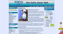 Desktop Screenshot of essence.de