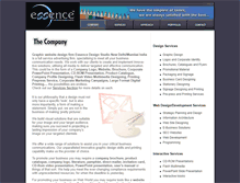 Tablet Screenshot of essence.co.in